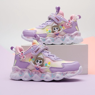 ABCZapatos para niños zapatillas para niñas niñas zapatos de una capa zapatos de princesa luz zapatos para niños primavera y otoño nuevos zapatos ligeros con luces