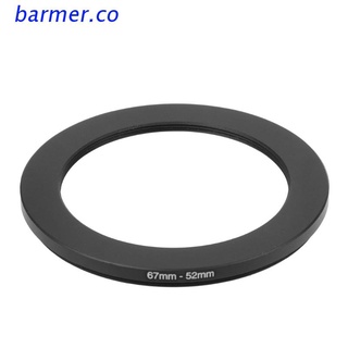 bar2 67 mm a 52 mm metal pasos abajo anillos adaptador de lente filtro cámara herramienta accesorio nuevo