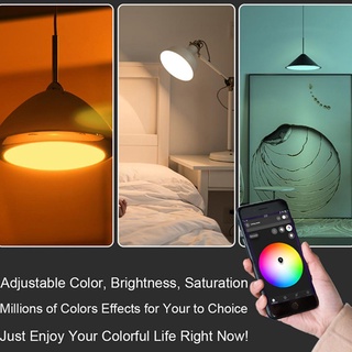 Tuya zigbee - bombilla LED inteligente (10 w, RGBCW, Control de voz, con Alexa Echo Plus, Google Home) (8)