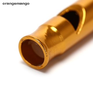 orangemango 10pcs aleación de aluminio silbato llavero llavero para supervivencia al aire libre camping co (4)