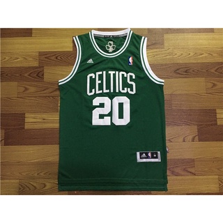 Jersey/camiseta de baloncesto para hombre NBA Boston Celtics Ray Allen 20 R30 verde temporada regular