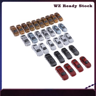 Wz Mini Modelo De coche Pintado Escala 1: 150 escenario/plaza/diseño De estacionamiento-paquete con 30