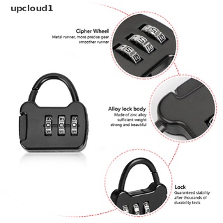 [upcloud1] Combinación de bloqueo de contraseña portátil de viaje maleta de equipaje de seguridad candado Boutique