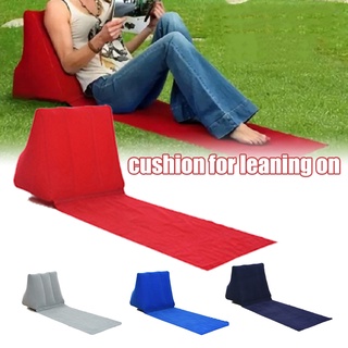 Inflatable Flocking Cushion Multifunctional Moisture-proof Mat Suitable for Outdoor Garden Beach Courtyard