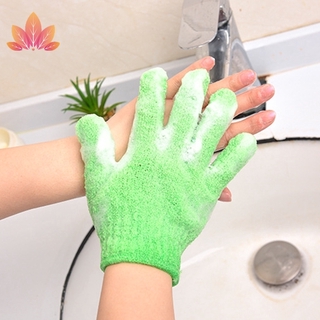 Cuozao - guantes de toalla para baño, productos de baño, cepillos de masaje, esponjas de masaje (1)