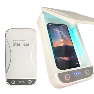0824# UV Phone Sterilizer Box Cell Phone Disinfector Personal Sanitizer (1)