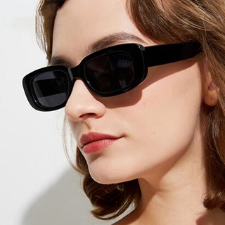 mujeres hombres moda exterior retro cuadrado gafas de sol/polarizada protección uv vintage clásico gafas de sol para conducir, viajar, pesca ect/ femenino rectángulo pequeño espejo aviador gafas de sol