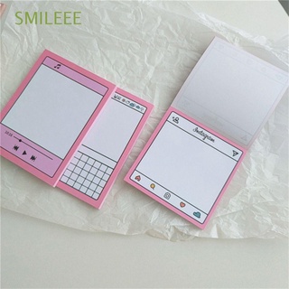SMILEEE School Memo Pad Diary Notepad Dialog Box Notepad DIY Decoration Office Supplies Journal Decor Planner Stationery Message Note