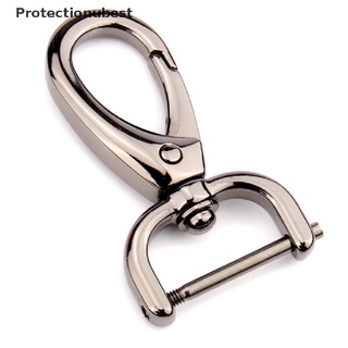 protectionubest - broches de gancho desmontables de metal para correa de cuero npq