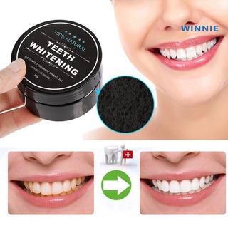 [winnie] natural orgánico activado carbón de bambú dientes blanqueamiento polvo cuidado oral (1)