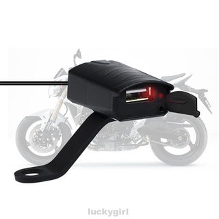 Accesorios impermeables Durable USB montado en la motocicleta cargador de teléfono
