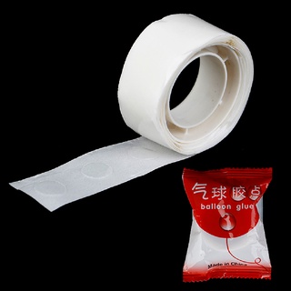 fbco 100 unids/rol globos pegamento adhesivo clip fijo doble cara cinta adhesiva decoración de fiesta fad