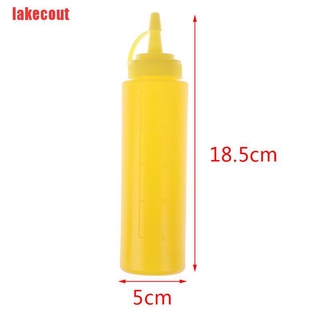 [Xlmss-Cod] Dispensador De botellas De Plástico 8oz Squeeze Para Ketchup aceite De Vinagre Para jóvenes (8)