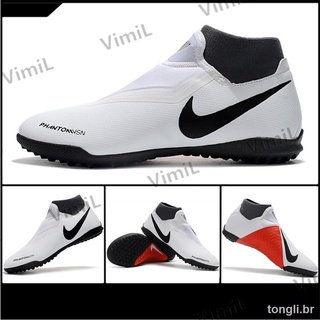 Oferta Por tiempo Limitado Nike Phantom Vision Elite Df Tf zapatos De fútbol Interior para hombre bajos zapatos De fútbol Futsal De tejer en (6)