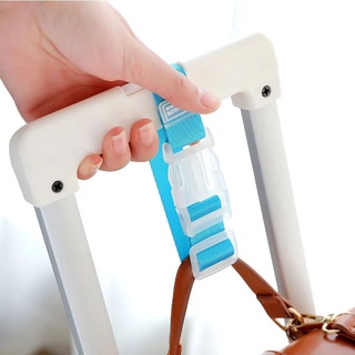 timeship colorido equipaje accesorios aviones suministros hebilla botón correas de nylon portátil accesorios de viaje bolsa de seguridad ajustable cinturón de equipaje (6)