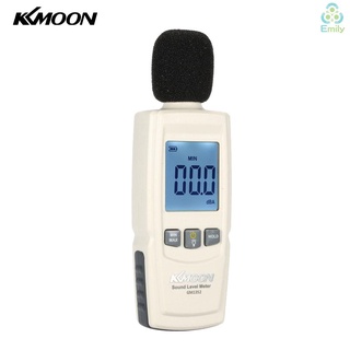 [*¡Nuevo!]Kkmoon LCD Digital medidor de nivel de sonido medidor de volumen de ruido instrumento de medición decibelios probador de monitoreo 30-130dB