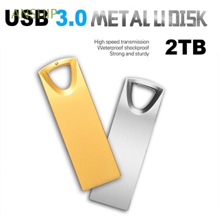 ANSHIP 2TB Professional U Disk Metal USB 3.0 Flash Drive High Speed Key Pen Drive Durable External Storage Memory Stick/Multicolor