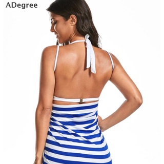 [Adegree] toalla de baño a rayas vestido de playa envoltura de las mujeres toallas de baño de secado rápido vestido de playa buenos productos