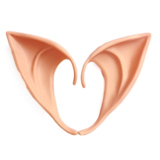 1 par de orejas de hadas de látex elfo orejas orejas falsas fiesta Props creativo Halloween disfraz accesorios sdgserp
