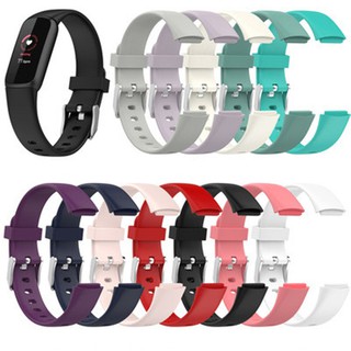 Correa de silicona para Fitbit Luxe Smart Watch Band Pulseras de muñeca para accesorios de reloj de la serie Fitbit Luxe