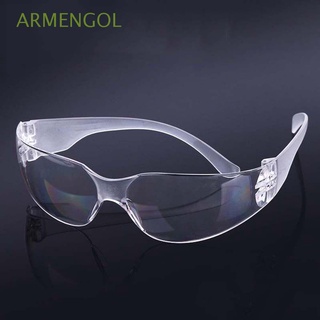 armengol gafas de seguridad de la moda de la fuente de laboratorio a prueba de viento de seguridad de los ojos gafas protectoras anti niebla ligero anti-polvo de fábrica transparente gafas a prueba de salpicaduras