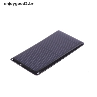 Enjoy2 1 pieza Mini panel Solar 5v 60ma Para panel Solar De carga y energía