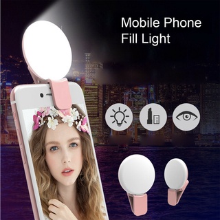 LED teléfono móvil Selfie anillo de luz para teléfono celular Universal iluminación suplementaria Selfie mejora belleza relleno luz