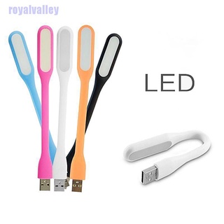 royalvalley nueva lámpara de luz led usb flexible para computadora/note laptop/pc lectura brillante ppsa