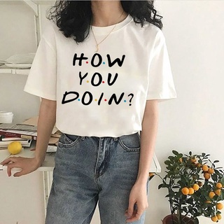 Cómo usted Doin Tv Show camiseta de las mujeres camisetas Tops Femme ropa femenina camiseta Harajuku verano de los 90 camiseta Streetwear camisetas