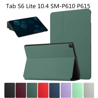 Para Samsung Galaxy Tab S6 Lite 10.4 SM-P610 P615 Híbrido TPU Funda Protectora Smart Stand Cover