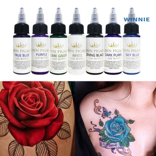 [winnie] 30 ml semi permanente tatuaje pigmento maquillaje ceja delineador de ojos labio cuerpo pintura tinta