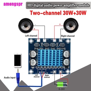 [amongspr] Tpa3110 Xh-A232 30W+30W 2.0 canales Placa amplificadora De potencia Digital audio Estéreo