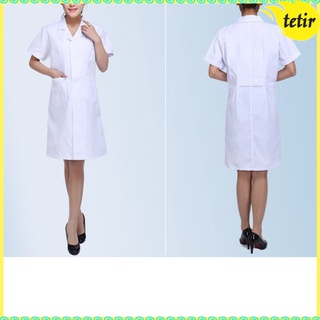 Camiseta blanca De Jaleco Para Uniforme De Hospital/enfermera blanca P-2Xg
