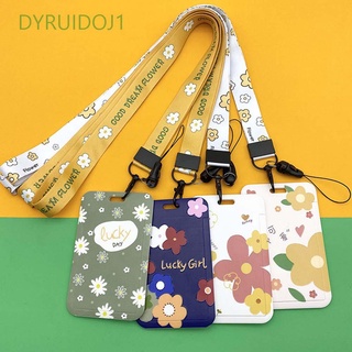 Dyruidoj1 soporte/monedero/Porta tarjetas/tarjeta De Crédito/Documentos con cuerda Para oficina/escuela (1)