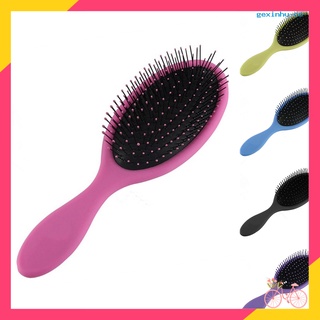 [gex] mini cepillo de pelo seco húmedo para cabello seco y húmedo, tamaño de bolsillo, masajeador del cuero cabelludo