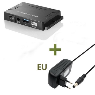 【buysmartwatchee】For SATA Combo USB IDE Adapter Hard Disk To USB3.0 Data Transfer Converter