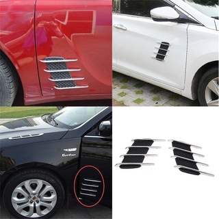 FENDER auto coche de entrada de aire flujo de ventilación guardabarros capucha lateral red de aire de la puerta decorativa