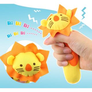 1pcs animales bebé sonajeros suave peluche juguetes de mano móviles bb sounder ringbell