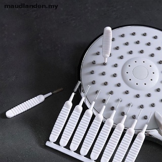 [maudlanden] 50 piezas de cepillo de limpieza antiobstrucción reutilizable Mini cepillos de baño herramientas [MY]