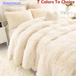 Hm> manta suave de invierno Shaggy Ultra felpa edredón cálido cómodo grueso ropa de cama
