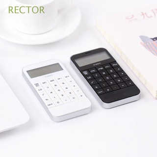 rector portátil electrónica moda blanco dígito calculadora escuela mini promocional bolsillo pantalla barato negro/multicolor