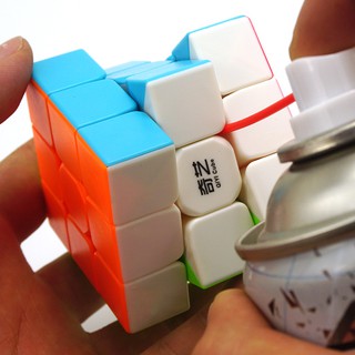 Oferta especial cubo mágico de Rubik 4x4x4 cubo mágico sin calcomanías velocidad mágica Rubik cubo Rubix rompecabezas juguetes~~DJ1MY