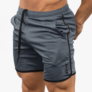 verano de los hombres casual pantalones cortos slim fit gimnasio deporte pantalón jogger sudor playa pantalones cortos (7)