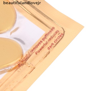 [beautifulandlovejr] 10 pares de gel de colágeno dorado debajo de la almohadilla de los ojos prevenir el envejecimiento círculo oscuro eliminar