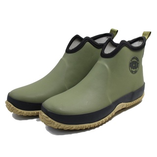 los hombres slip-on botas de lluvia impermeable de goma botas de tobillo de luz al aire libre casual botas de pesca estudiantes zapatos de lluvia masculino botas cortas