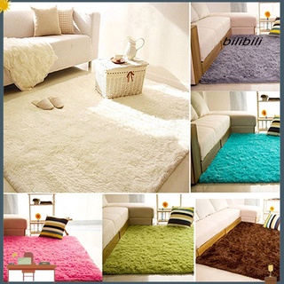 bilibili - alfombra antideslizante para sala de estar, dormitorio, antideslizante, suave y esponjosa, alfombra de suelo