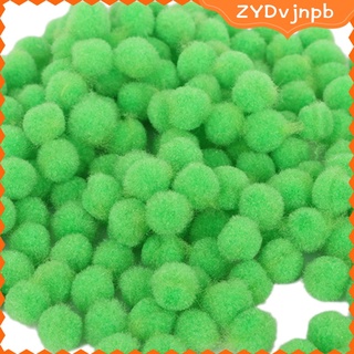 pack de 100 esponjosos mini craft pom poms bola - 18 mm colores vibrantes pick