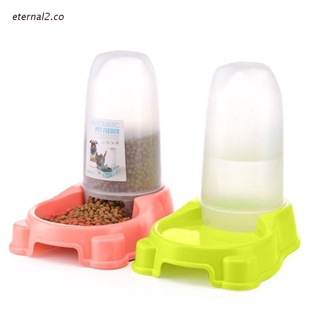 ETE2-Dispensador Automático De Agua Para Alimentos , Cachorro , Gatito , Cuenco , Perro , Gato , Bebedor