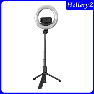[HELLERY2] Trípode extensible Selfie Stick 5" luz LED Bluetooth remoto auto-temporizador (7)