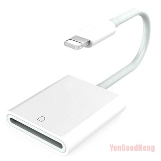 (YenGoodNeng) Adaptador de tarjeta SD OTG lector de cámara para iPhone X, Xs Max, 8,9,10 iPad Pro ipod